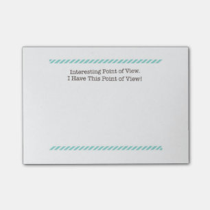 Interesting Point of View Post It Notes