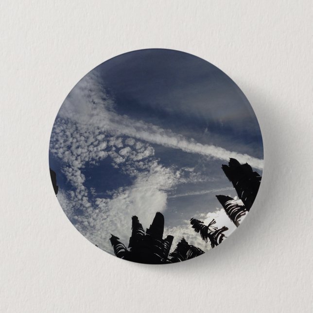 Interesting Sky 6 Cm Round Badge (Front)