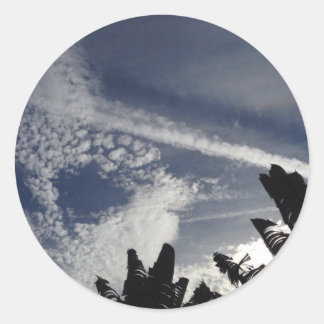 Interesting Sky Classic Round Sticker
