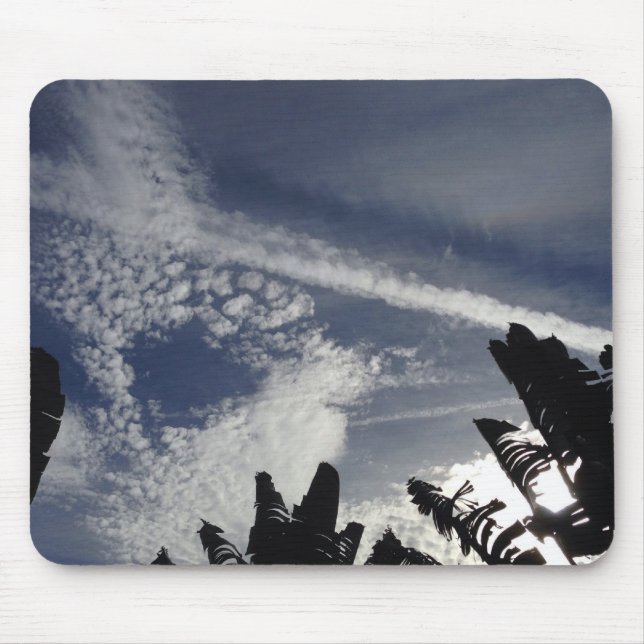 Interesting Sky Mouse Pad (Front)