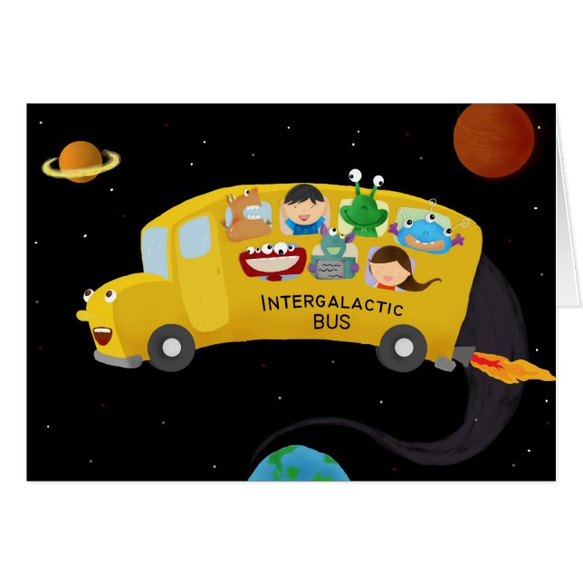 intergalactic bus (Front Horizontal)