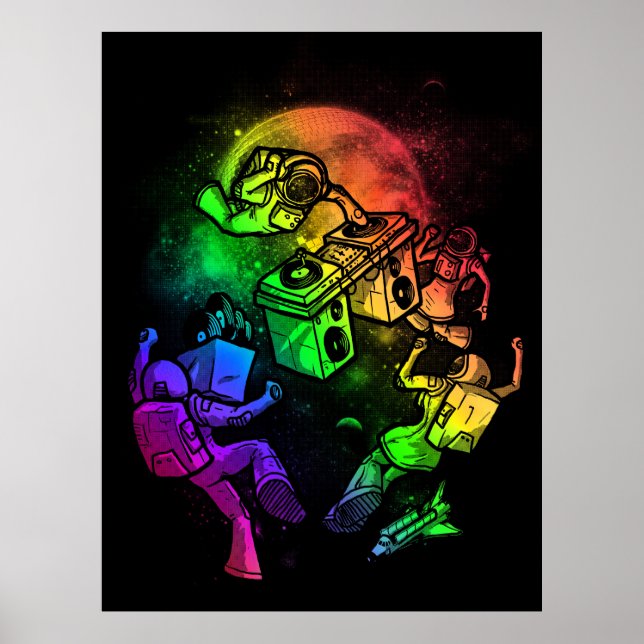 Intergalactic Disco Poster (Front)