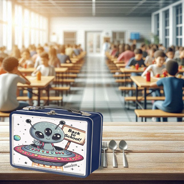 Intergalactic School Day Metal Lunch Box (Creator Uploaded)