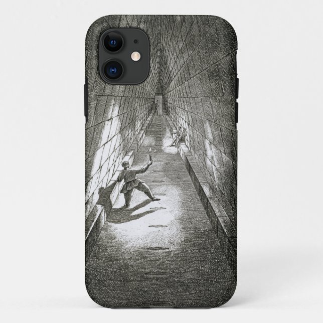 Interior Ascent of a Pyramid, c.1780 (engraving) Case-Mate iPhone Case (Back)