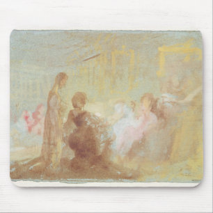 Interior at Petworth House  people in Mouse Pad