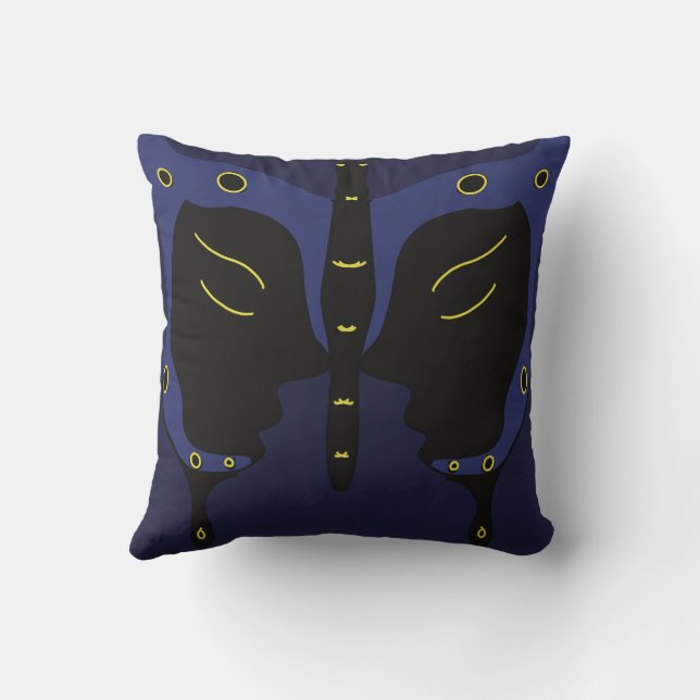 Interior decor throw pillow  (Back)