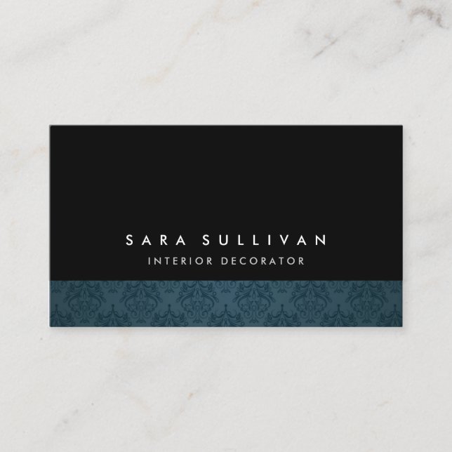 Interior Decorator Home Remodeling Business Card (Front)