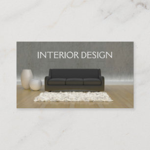 Interior Design Business Card