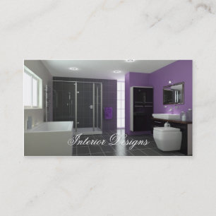 Interior Design Business Card