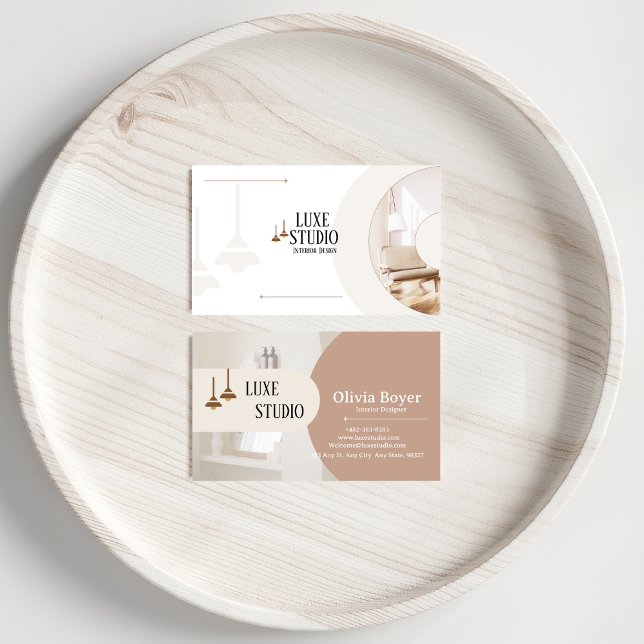 Interior Design Business Card (Creator Uploaded)