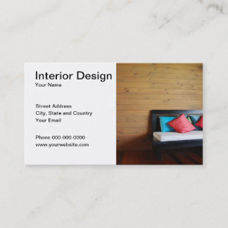 Interior Design Business Card