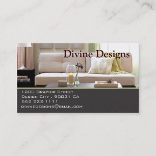 Interior Design - Customised Business Card