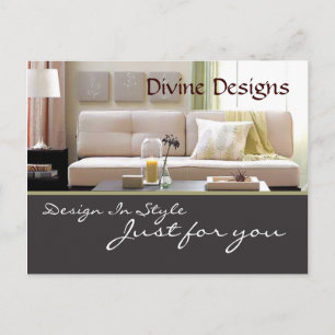 Interior Design - Customised Postcard