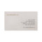 Interior Design French Chair Business Card