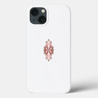 interior design wallpaper red flowers, white backg