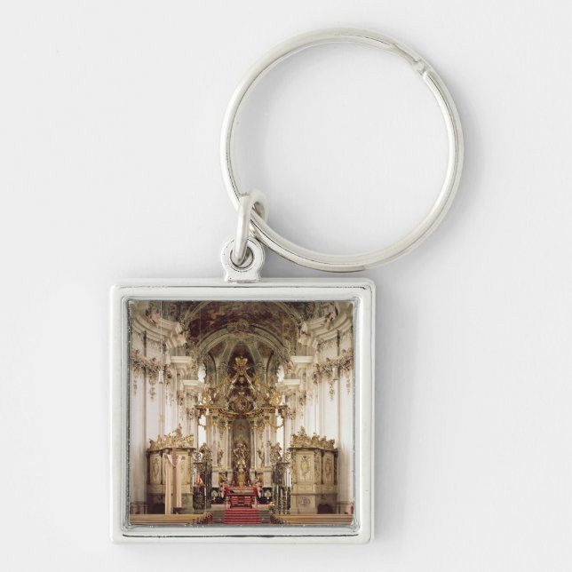 Interior, designed by Balthasar Neumann  1734-54 Key Ring (Front)