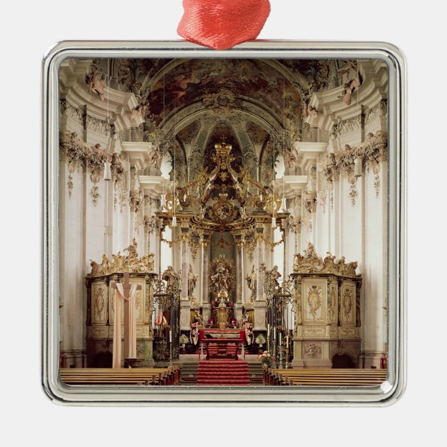 Interior, designed by Balthasar Neumann  1734-54 Metal Ornament (Front)