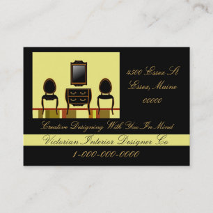 Interior Designer Business Card