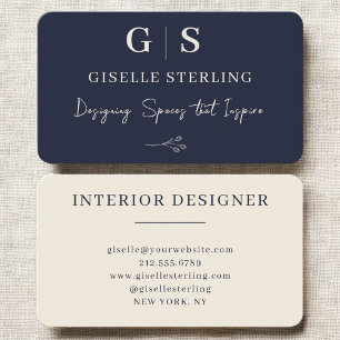 Interior Designer Business Card