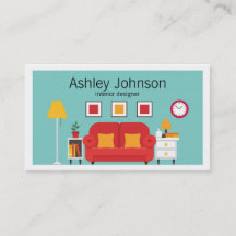 Interior Designer Business Card Design