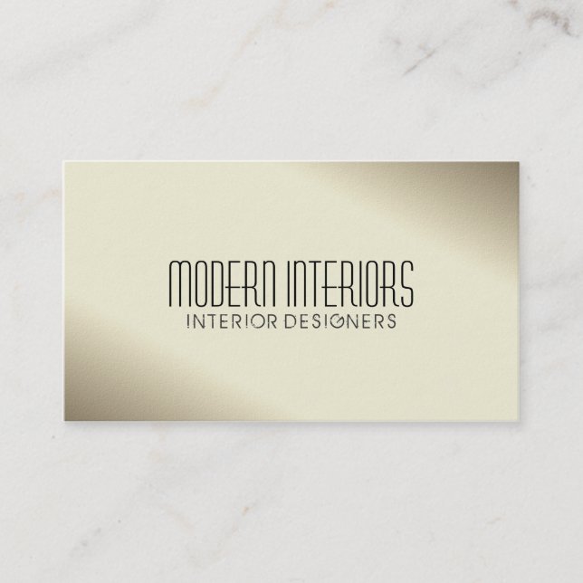 Interior Designer - Business Cards (Front)