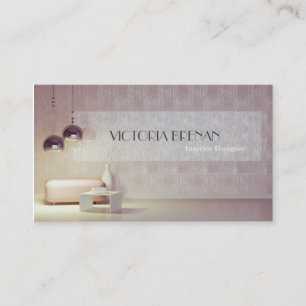 Interior Designer Furniture Room House Decor Home Business Card