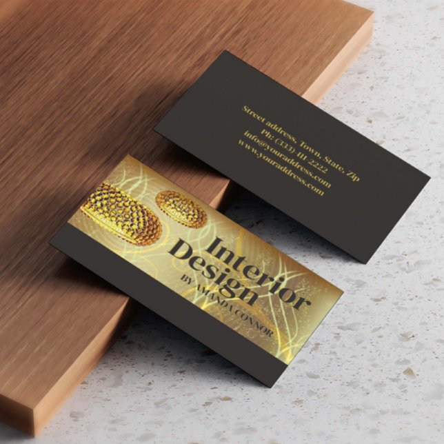 Interior Designer Home Decorator Architectural Business Card (Perfect for business)