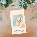 interior designer home staging real estate hotel business card<br><div class="desc">This abstract modern architectural illustration is ideal for interior designers,  home staging,  real estate business,  renting or small boutique hotels</div>