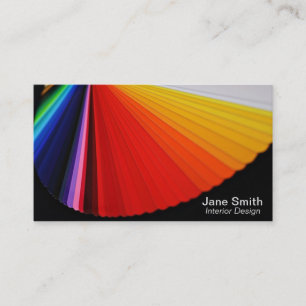 Interior Designer Interior Decorator, Colour Desig Business Card