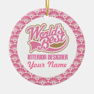 Interior Designer Personalised Gift Ornament
