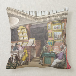 Interior from Ackermann's 'Repository of Arts, Lit Cushion