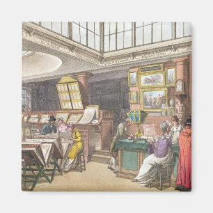 Interior from Ackermann's 'Repository of Arts, Lit Magnet
