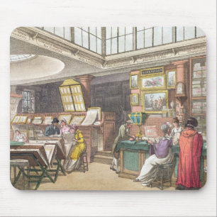 Interior from Ackermann's 'Repository of Arts, Lit Mouse Pad