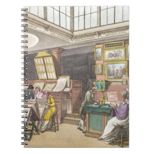 Interior from Ackermann's 'Repository of Arts, Lit Notebook