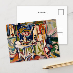 Interior   Henry Lyman Saÿen Postcard