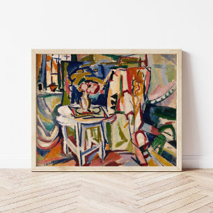 Interior Henry Lyman Saÿen Poster