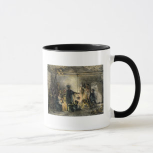 Interior of a Coal-Miner's Hut Mug