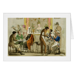 Interior of a Coffee House, pub. for William Pearm