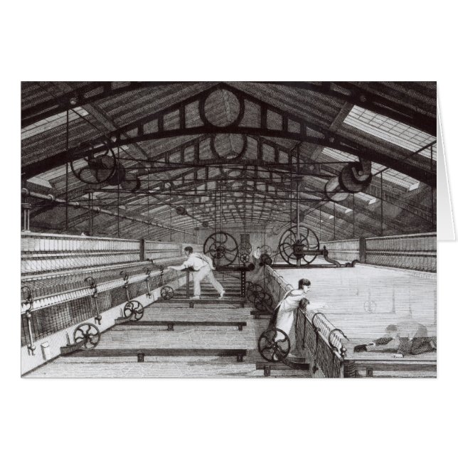 Interior of a Cotton Mill (Front Horizontal)