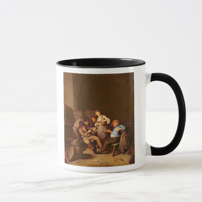 Interior of a Dutch Tavern Mug (Right)