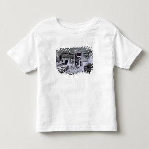 Interior of a Nile Boat (b&w photo) Toddler T-Shirt