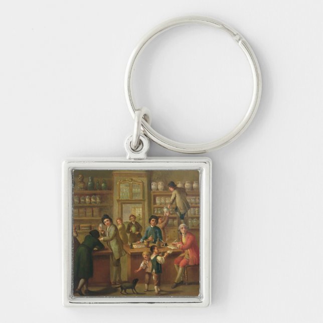 Interior of a Pharmacy Key Ring (Front)