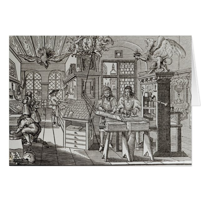 Interior of a printing works in Nuremberg (Front Horizontal)