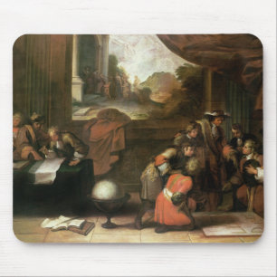 Interior of a Room with Geographers Mouse Pad