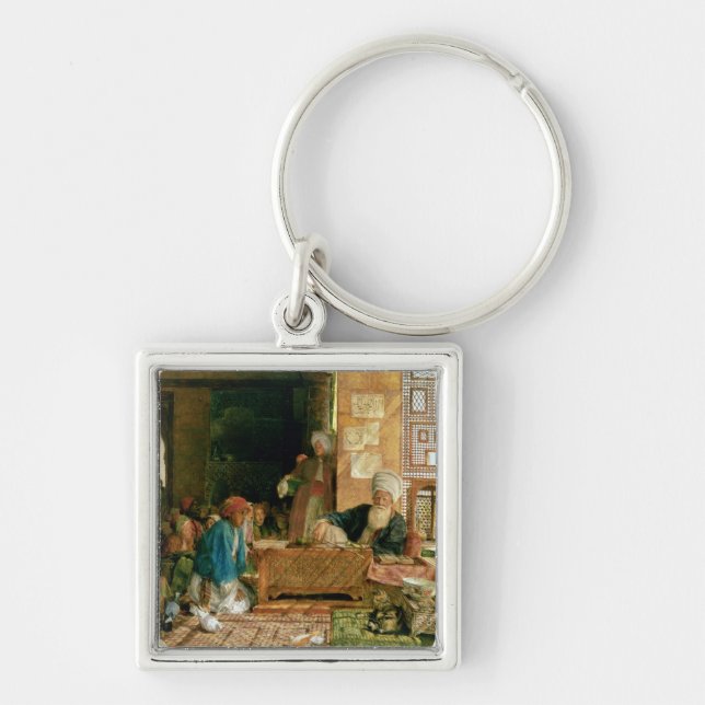 Interior of a School, Cairo Key Ring (Front)