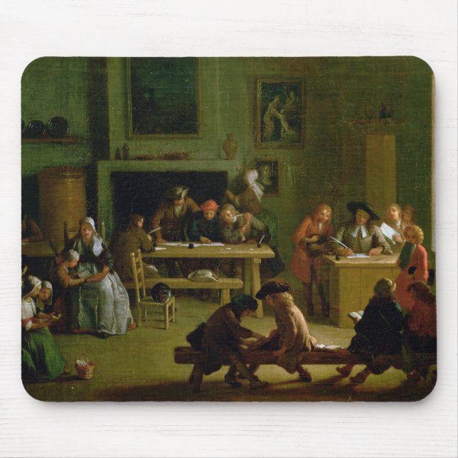 Interior of a Schoolroom Mouse Pad (Front)