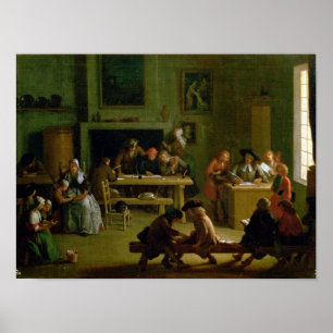 Interior of a Schoolroom Poster