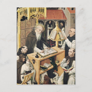 Interior of a Scriptorium, School of Segovia Postcard