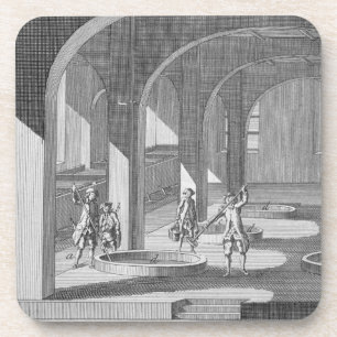 Interior of a Soap Factory, illustration for an en Coaster