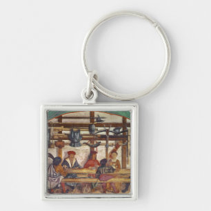 Interior of an Inn Key Ring